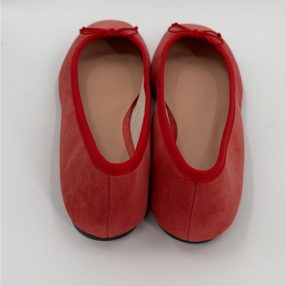 J.Crew Quinn ballet flats in suede Radiant Ruby - Picture 7 of 9